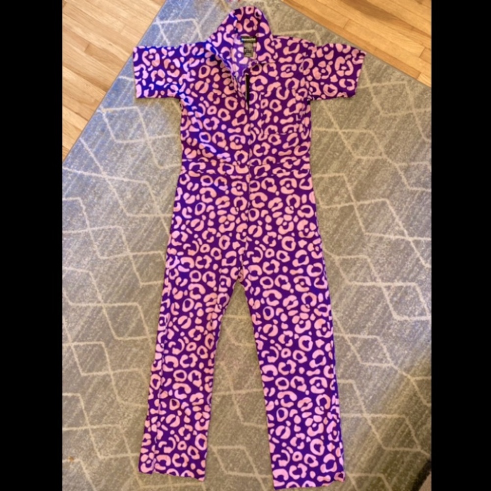 NWOT Nooworks Cheetah Coveralls